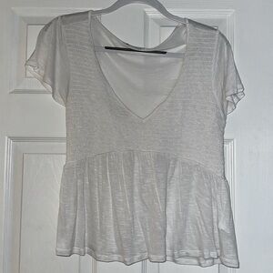 Lucky Brand Babydoll Top